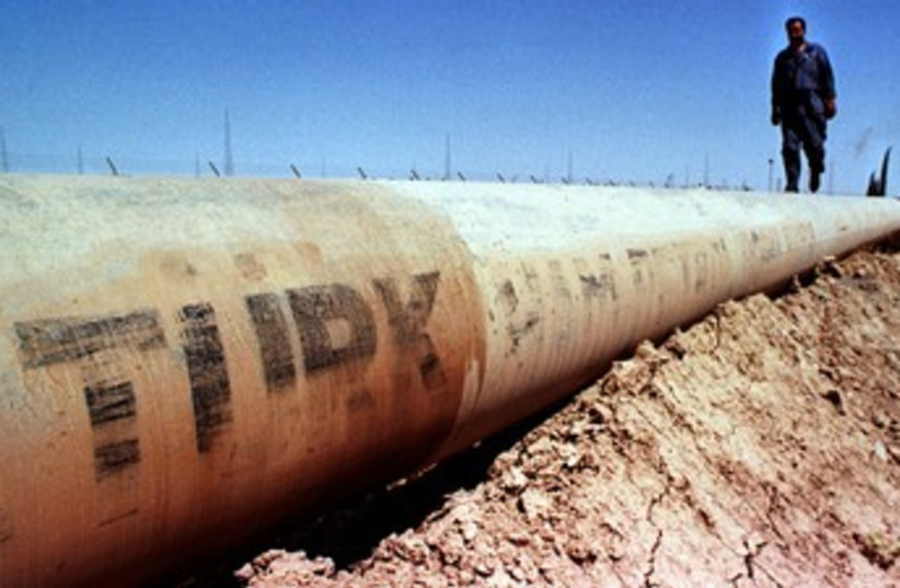 oil pipeline in Turkey_370 (photo credit: Reuters)