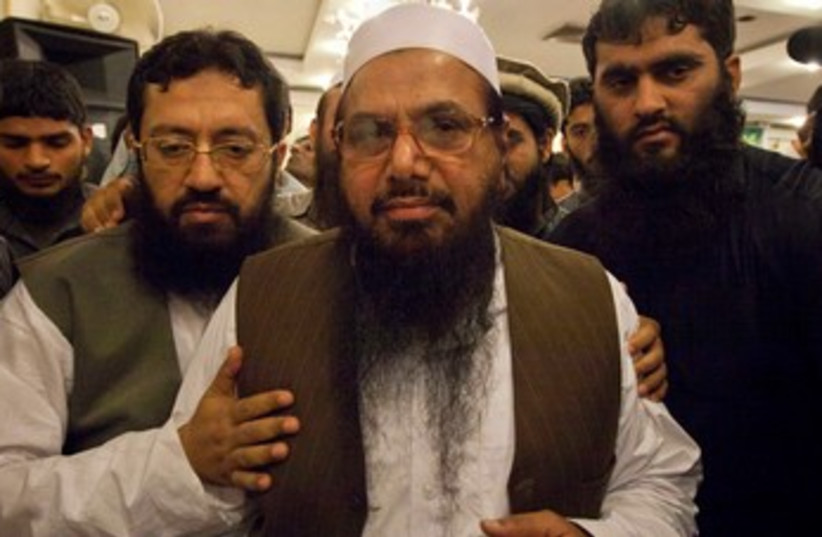 Hafiz Saeed, the head of Jamaat-ud-Dawa 370 (photo credit: REUTERS/Faisal Mahmood)