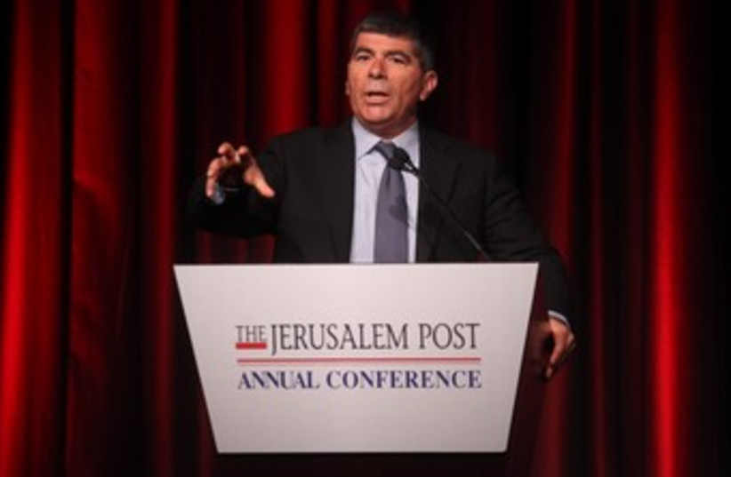 former IDF chief Gabi Ashkenazi at Jpost Conference_370 (photo credit: Marc Israel Sellem/The Jerusalem Post)