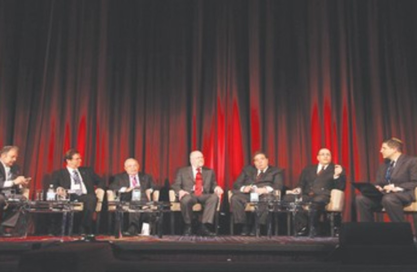 Panelists from Jerusalem Post Conference (photo credit: Marc Israel Sellem)
