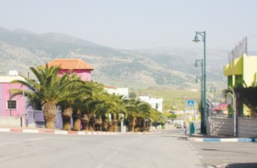 Lebanese-Israeli bordertown of Ghajar 370 (photo credit: Ben Hartman)