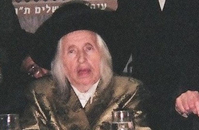 Rabbi Menachem Mendel Taub 370 (photo credit: Reuven Chaim Klein / Creative Commons)