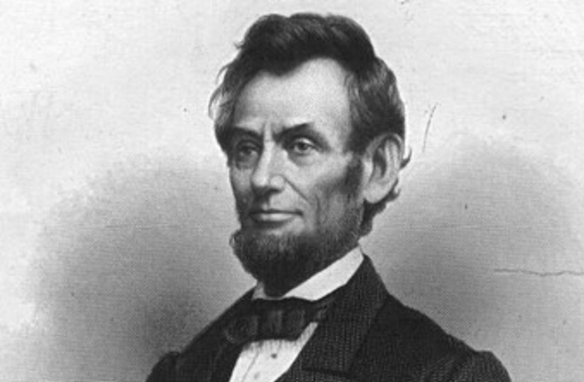 Abraham Lincoln 370 (photo credit: Jerusalem Post archives)