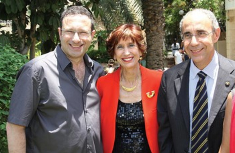 Yaron Minkovski, Tova Ben-Dov, Luigi Mattiolo  (photo credit: Aviv Hofi)
