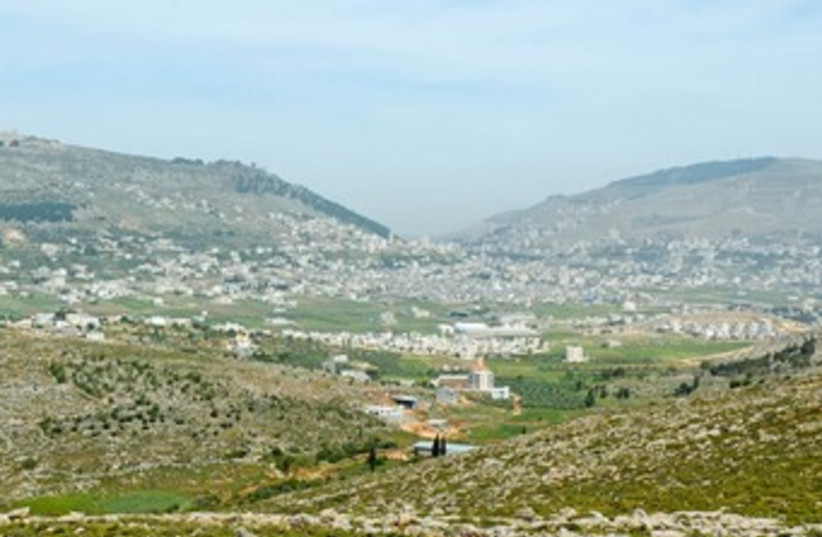 Shechem (photo credit: Bibleplaces.com)