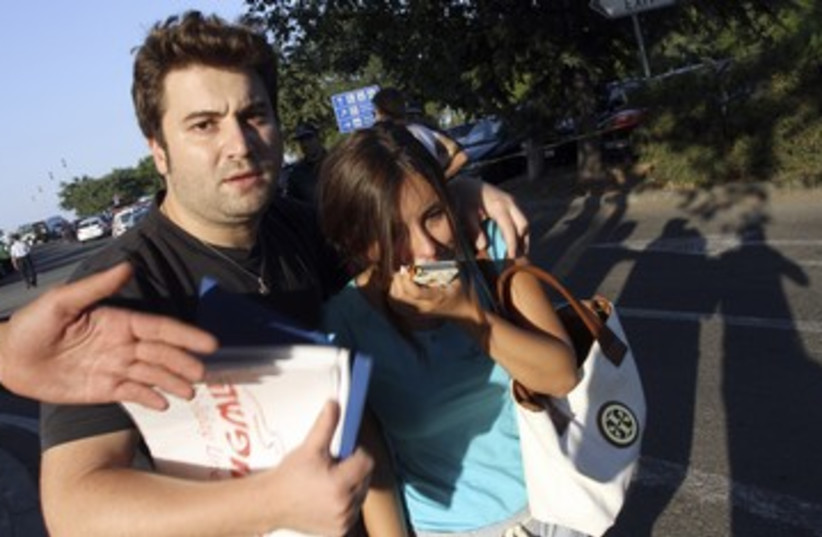People react to Bulgaria bombing 390 (photo credit: REUTERS)