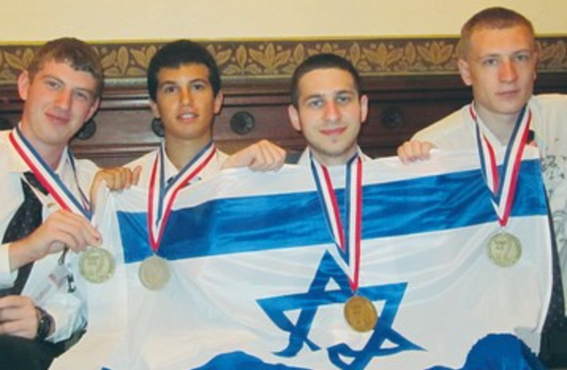 Israeli Olympiad winners 390 (photo credit: Courtesy Technion)