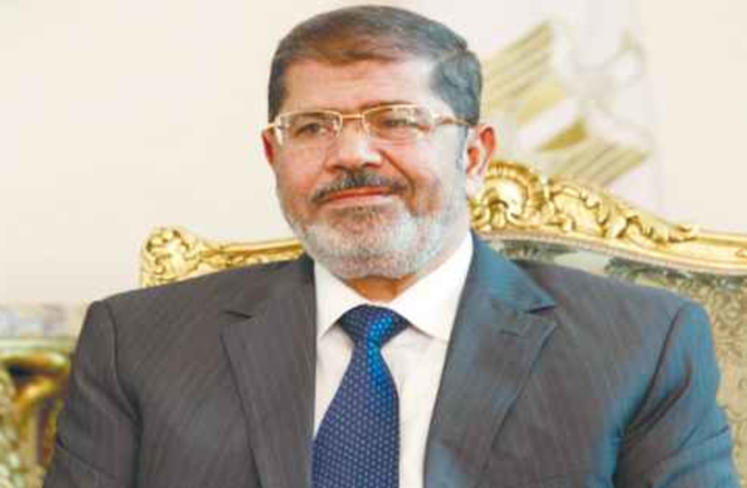 Mohamed Morsi (photo credit: Amr Abdallah Dalsh / Reuters)