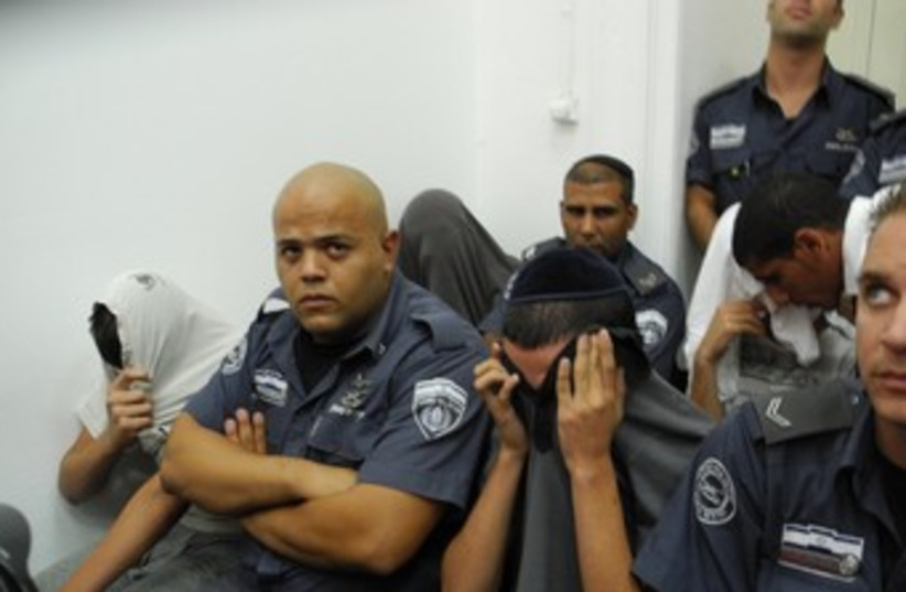 Suspects in court over Jerusalem attack on Arab man 370 (photo credit: Melanie Lidman)