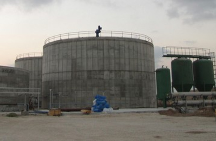 Be’er Tuviya Biogas plant 390 (photo credit: Courtesy Be’er Tuviya Regional Council)
