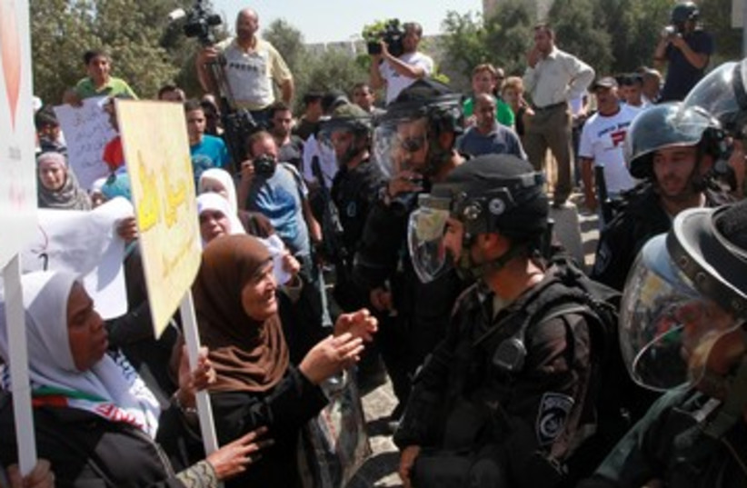 Demonstration in Jerusalem against Mohamed film