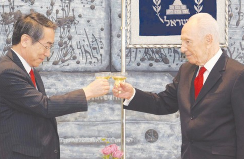 Japanese Ambassador to Israel Hideo Sato 521 (photo credit: Courtesy: Diplomatic Club Israel/Mark Nieman)