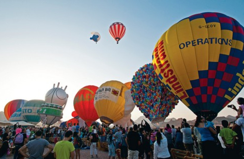 Hot air balloons (photo credit: Itsik Marom)