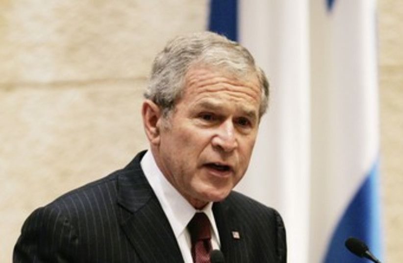 Former US president George Bush 370 (photo credit: REUTERS/Larry Downing)