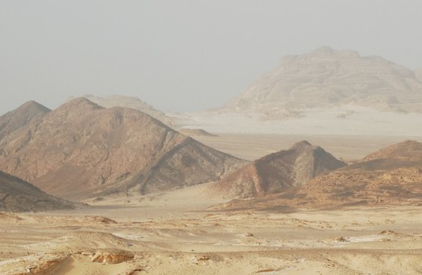 Sinai Peninsula (brown, naturey) 521 (photo credit: WIKIMEDIA COMMONS)