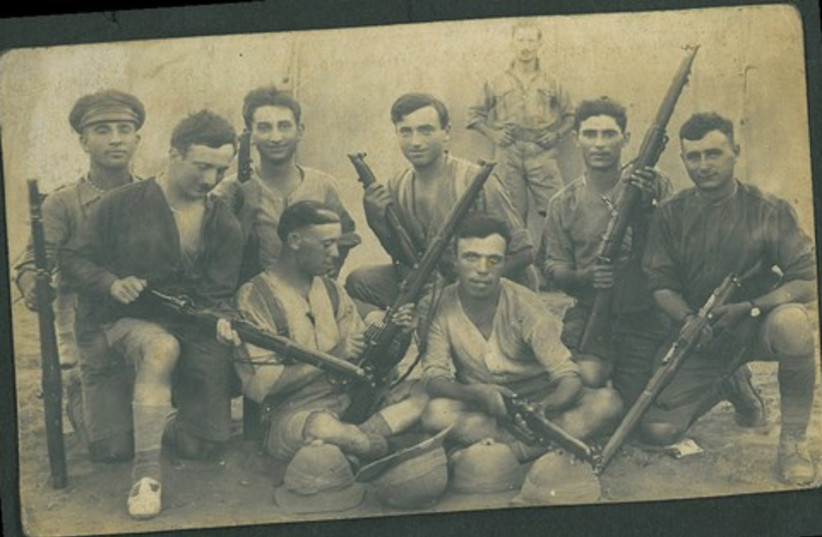 SOLDIERS OF the Jewish Legion 521 (photo credit: Courtesy)