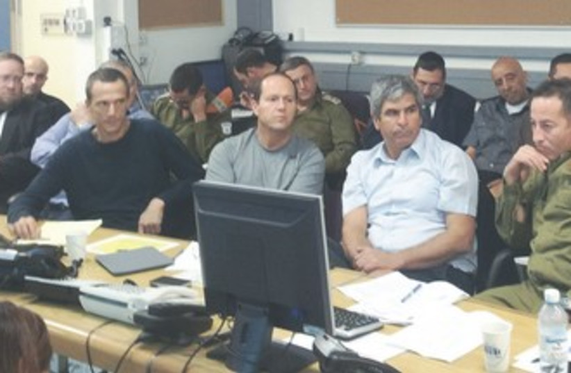 Jerusalem Mayor Barkat holds situation assessment  370 (photo credit: Jerusalem Municipality)