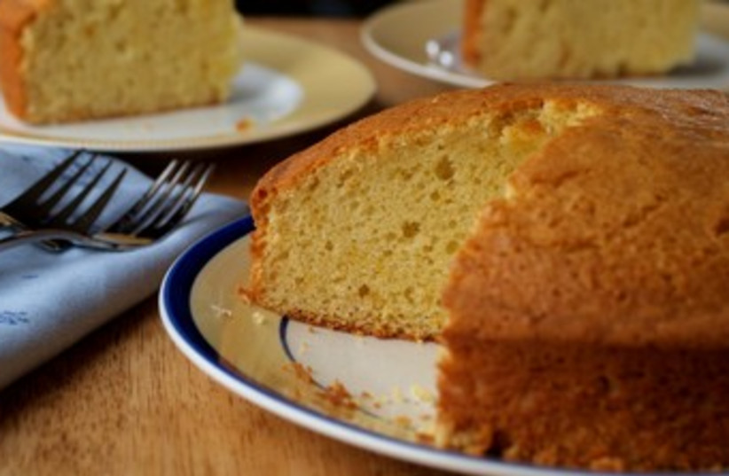 Olive oil cake (photo credit: Gayle Squires)
