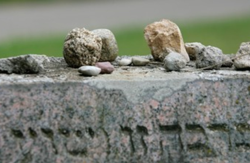 Jewish tombstone 370 (photo credit: reuters)