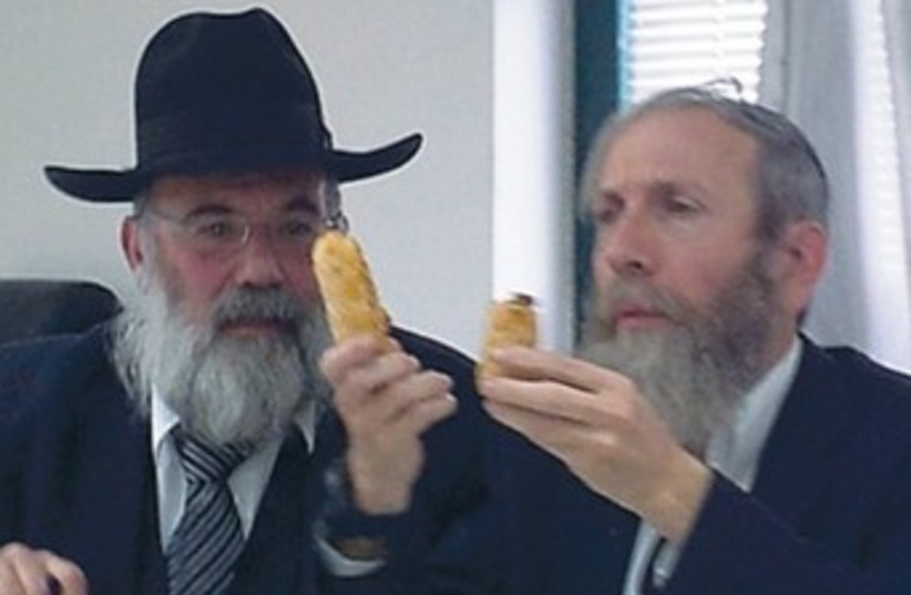 HAGGAI BAR-GIORA (left) and Yaakov Sebag 370 (photo credit: Courtesy Devora Ginzburg)