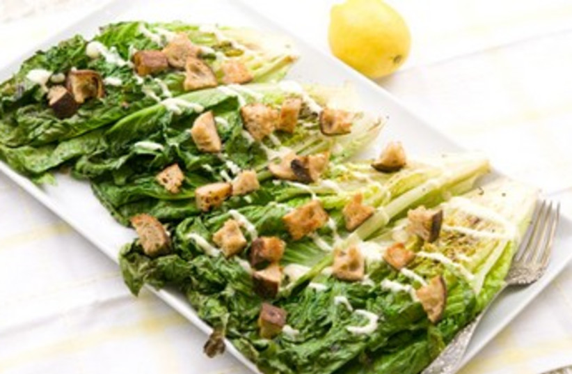 Caesar Salad 370 (photo credit: Laura Frankel)