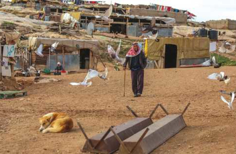 Bedouin Camp (photo credit: BAZ RATNER)