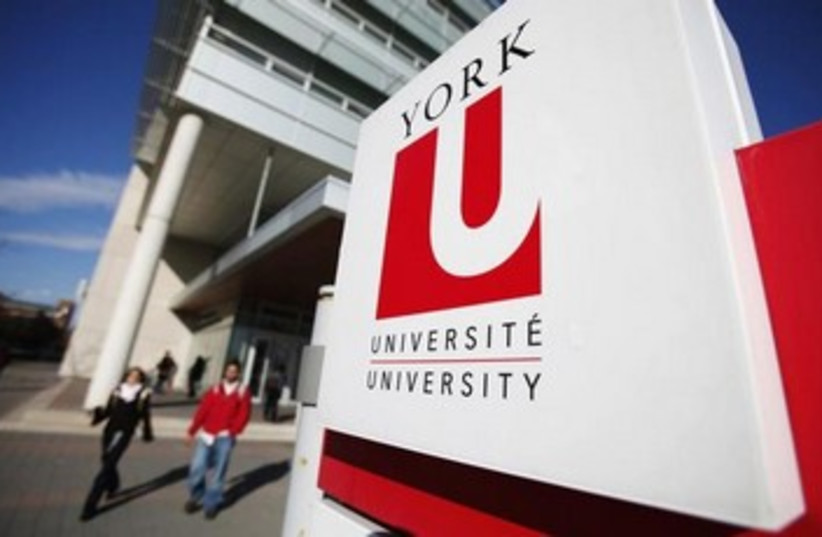 York University Canada 370 (photo credit:  REUTERS/Mark Blinch)