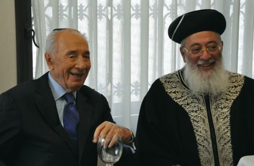President Peres521 (photo credit: Spokesperson’s Department Beit Hanassi)