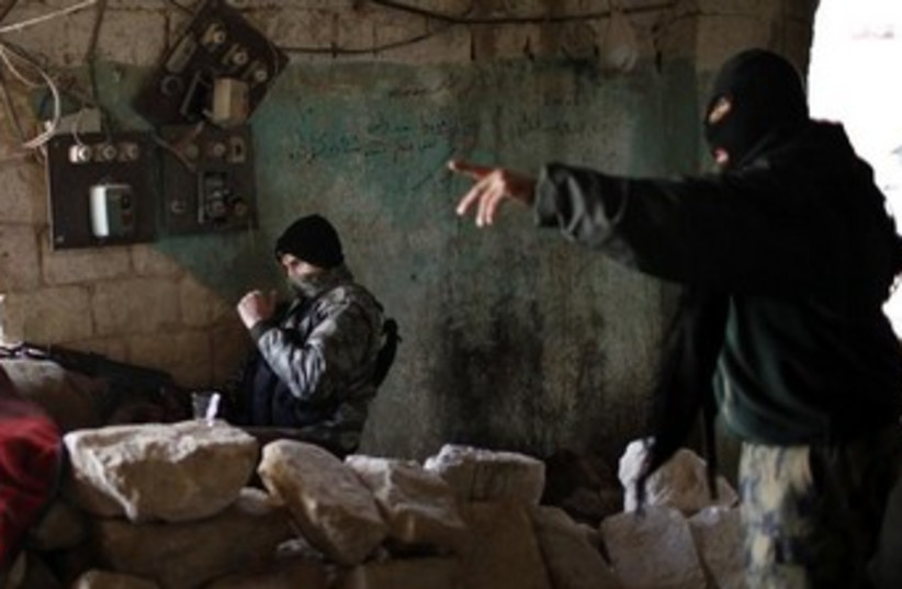 Nusra Front Fighters 370 (photo credit: reuters)