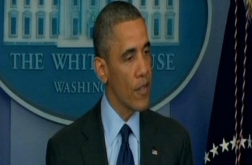 US President Barack Obama addresses nation following arrest of  Boston Marathon bombing suspect