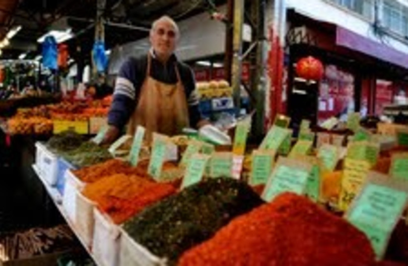 Carmel Market spices370 (photo credit: Hadas Parush)