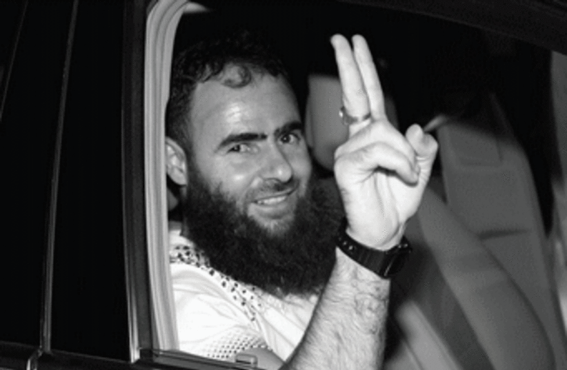 Palestinian prisoner 370 (photo credit: REUTERS)