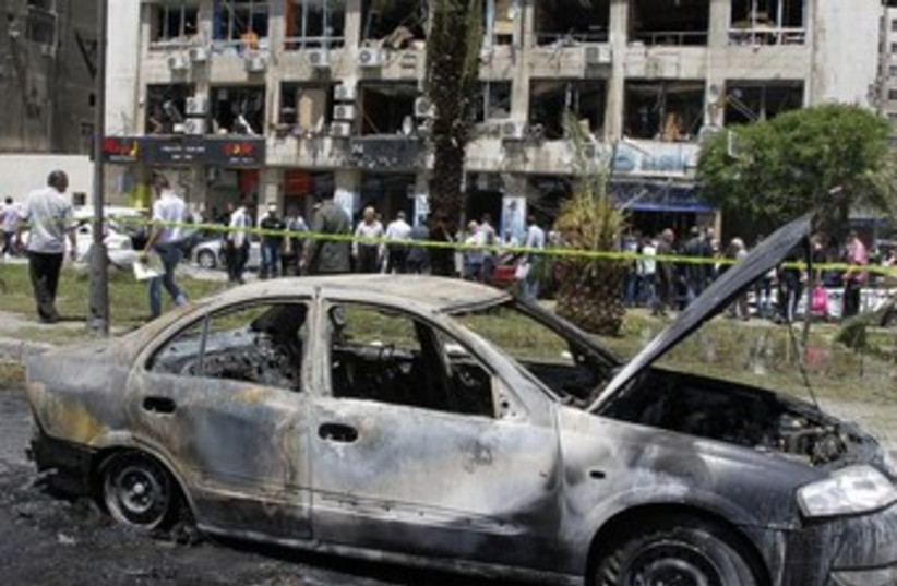 Damascus bomb attack 370 (photo credit: REUTERS)