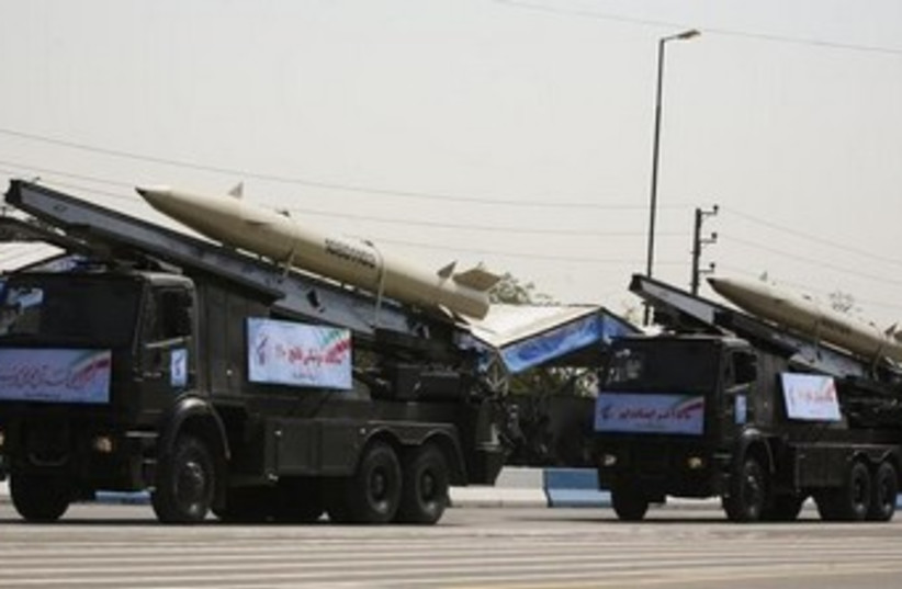 Fateh-110 missiles 370 (photo credit: Reuters/Stringer)