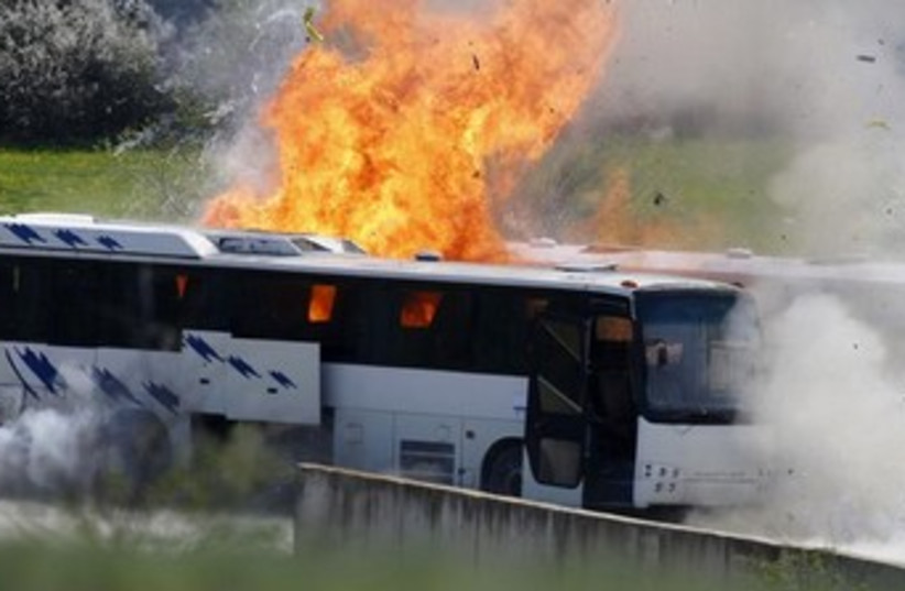 Bulgaria bus bomb 370 (photo credit: REUTERS)