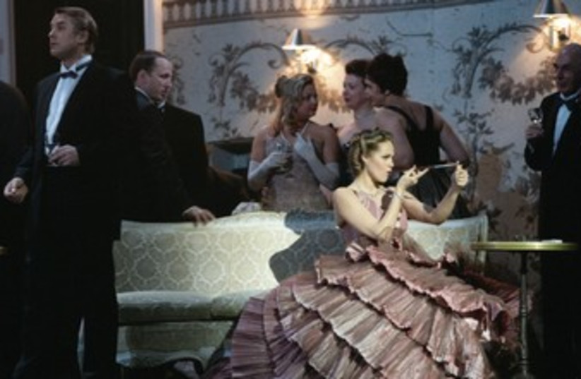 ‘La Traviata,’ presented by the Israeli Opera (photo credit: Courtesy)