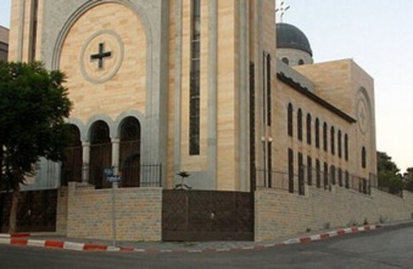 coptic church in ramallah (photo credit: Wikimedia Commons)