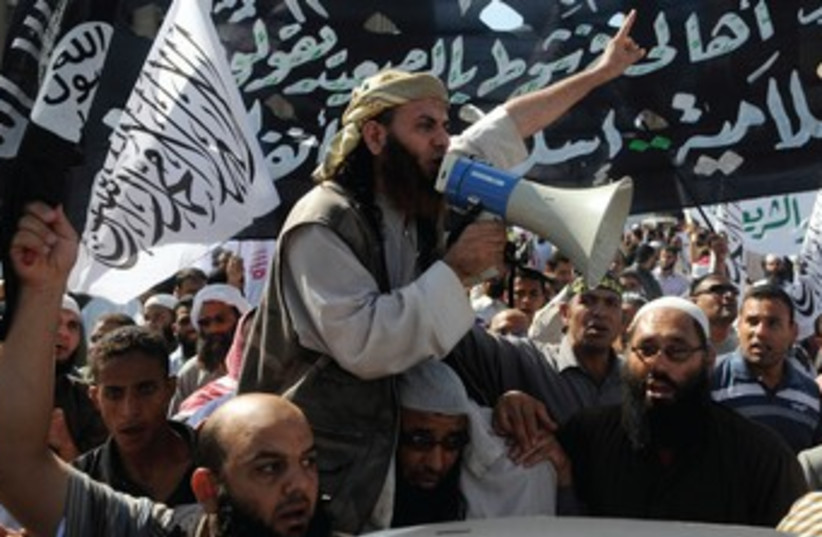 hardline islamists in egypt 370 (photo credit: REUTERS)