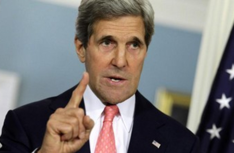 John Kerry 370 (photo credit: REUTERS/Yuri Gripas)