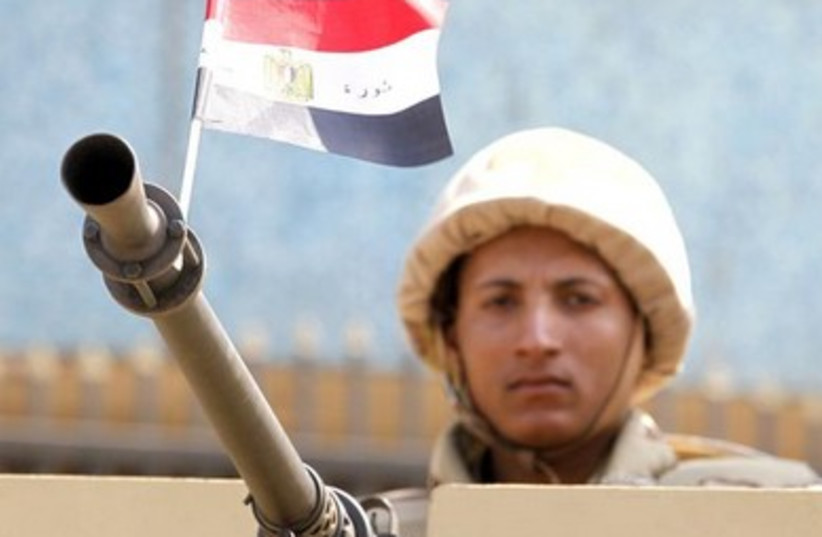 Egyptian soldier, Cairo, July 6, 2013.