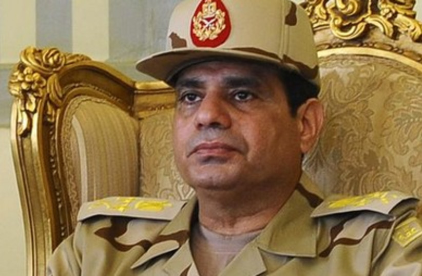 Egypt's Defense Minister Abdel Fattah al-Sisi
