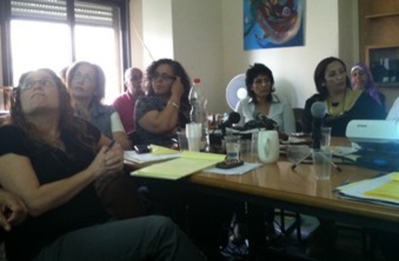 Women's rights advocates meet in Nazareth 370 (photo credit: Joshua Lipson)