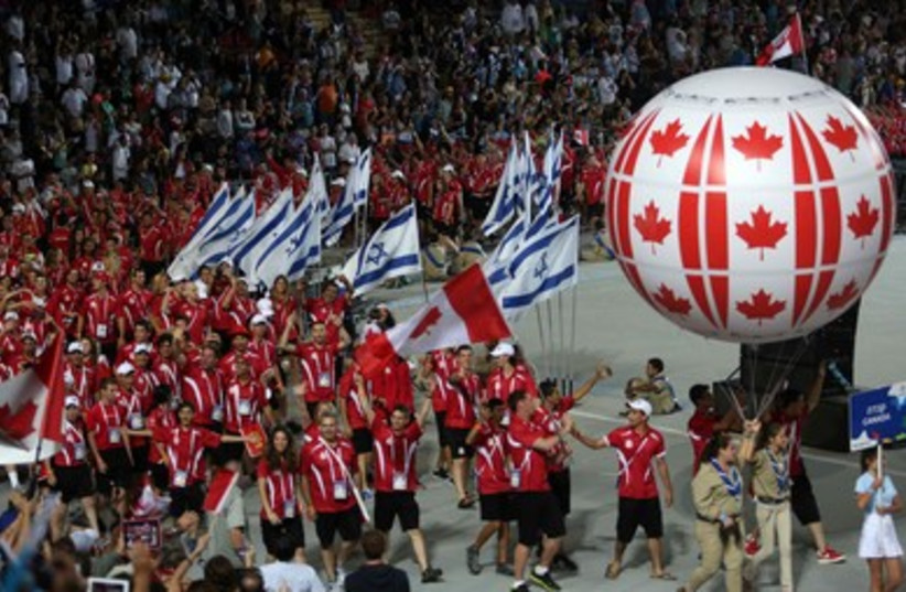 Opening ceremony of the 19th Maccabiah Games.