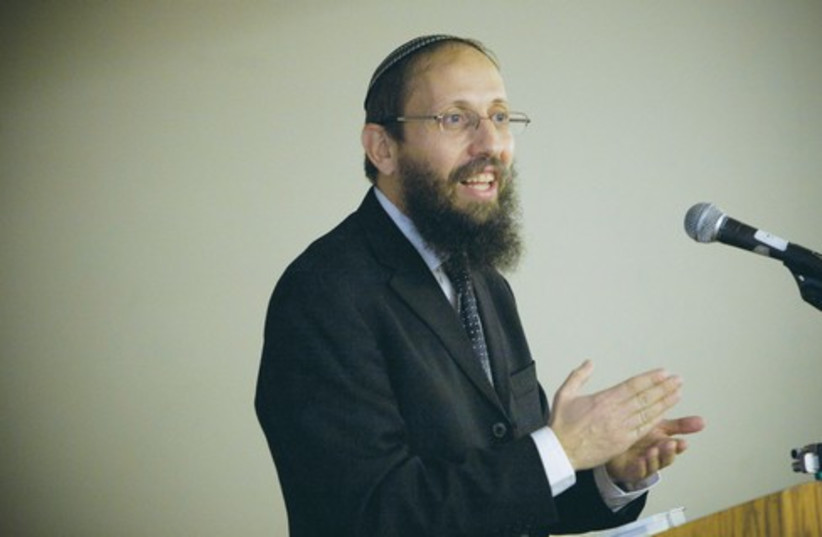 Rabbi Yosef Zvi Rimon of Gush Etzion521  (photo credit: Laura Kelly)