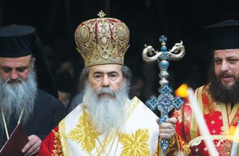 Greek orthodox 370 (photo credit: Ronen Zvulun/Reuters)