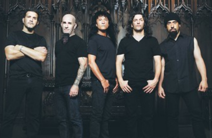Heavy metal band Anthrax (photo credit: Courtesy)