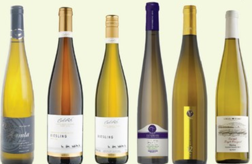 Selection of Riesling wines (photo credit: Courtesy)