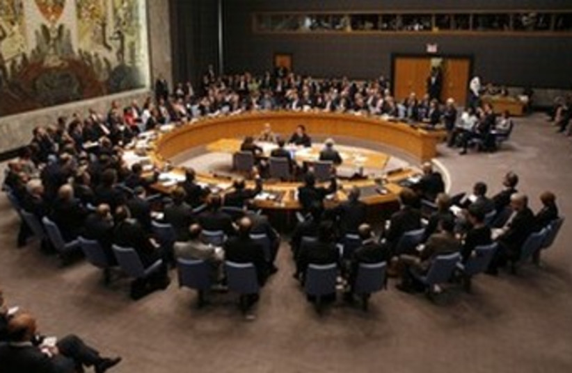 United Nations Security Council 311 (R) (photo credit: Mike Segar / Reuters)