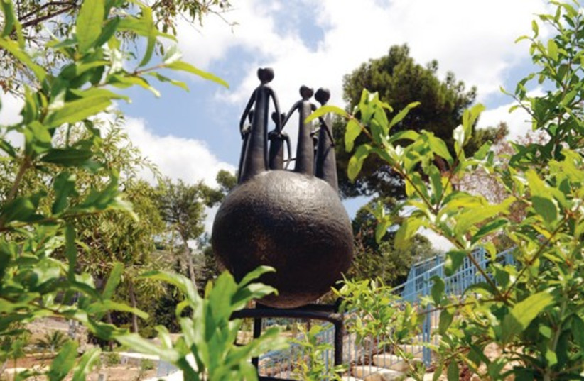The Yemini Garden in Ein Hod 521 (photo credit: Ra'anan Tal)