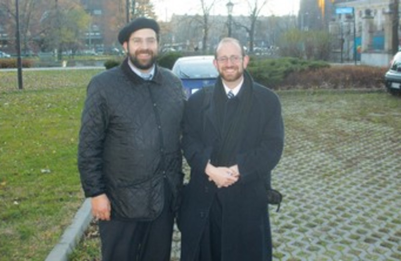 ELIEZER SHAI di Martino (left) and Yehoshua Grunstein 370 (photo credit: Photos courtesy)
